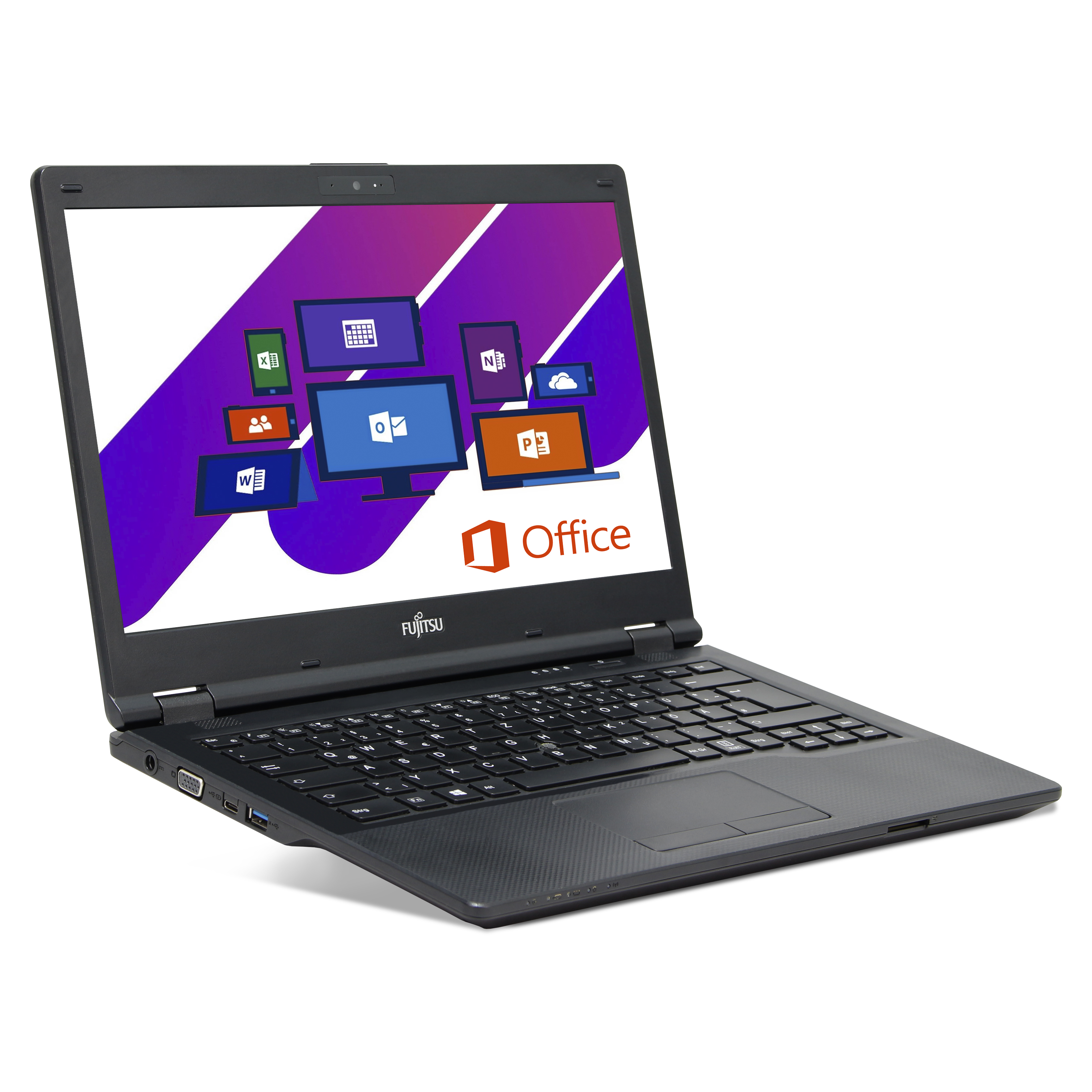 Fujitsu Refurbished Lifebook E449 | 16GB RAM | 512GB NVMe SSD | Intel Core i3-8130U | 14" Full HD Display | Windows 11 Pro | WLAN / BT / 4G LTE | MS Office 2024 Fujitsu Refurbished Lifebook E449 | 16GB RAM | 512GB NVMe SSD | Intel Core i3-8130U | 14" Full HD Display | Windows 11 Pro | WLAN / BT / 4G LTE | MS Office 2024