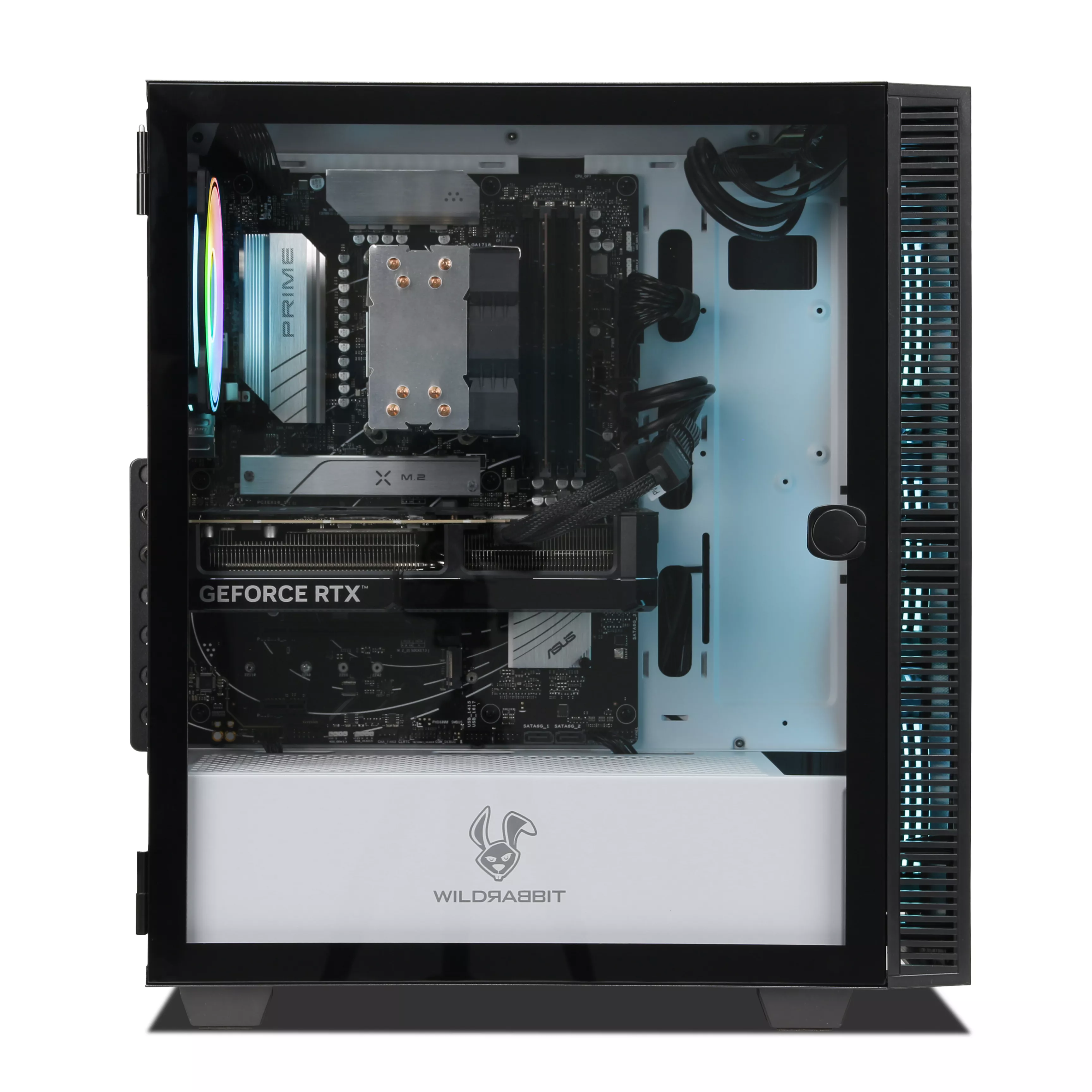 Gaming PC | AMD Ryzen 7 9800X3D | Nvidia GeForce RTX 5070 12Go | 32Go DDR5 RAM | 1To NVMe SSD | Windows 11 | WiFi & Bluetooth | Libre Office