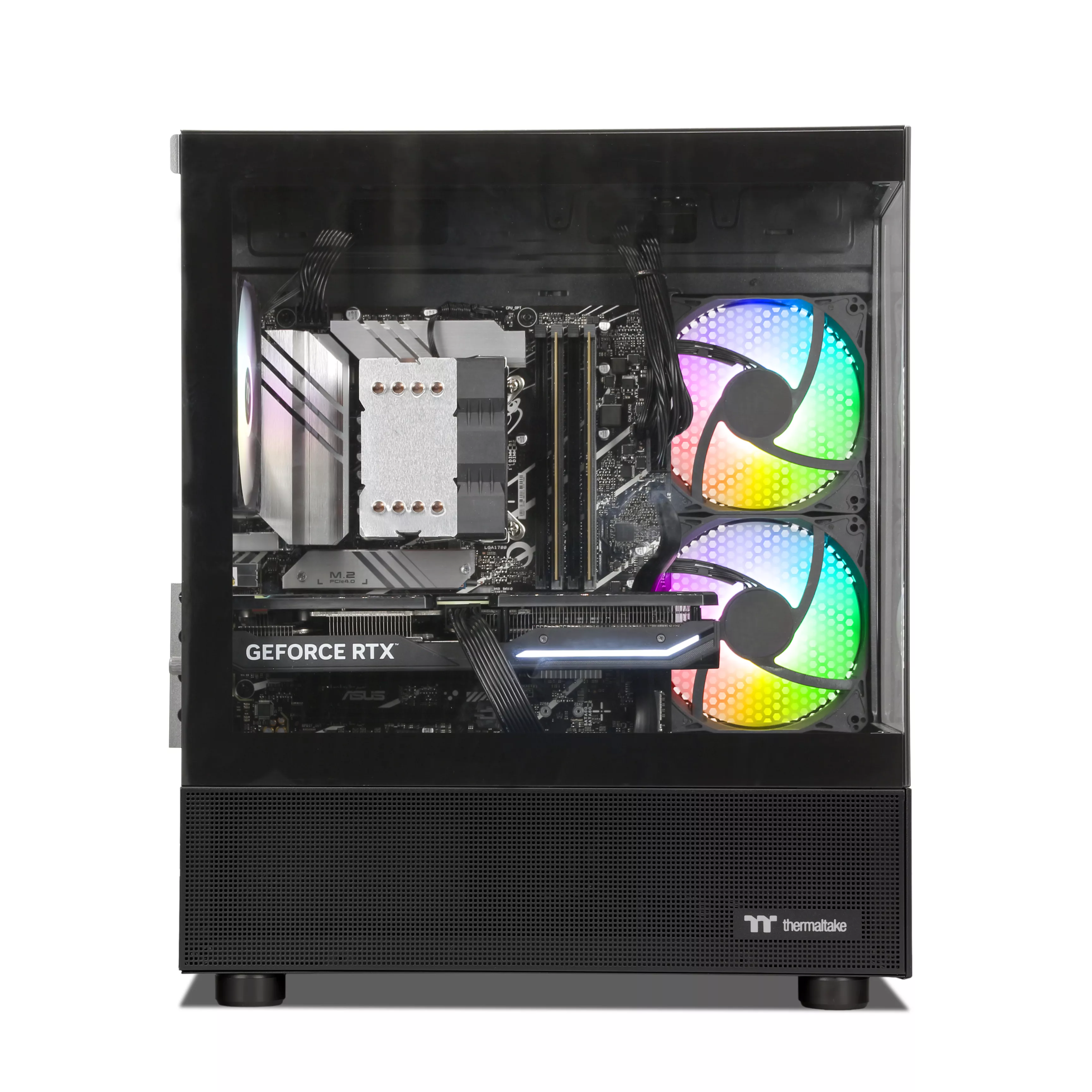 Wildrabbit Power V3+ Gaming PC | Intel Core i7-13700F | Nvidia GeForce RTX 5070 12GB | 32GB DDR5 RAM | 2TB NVMe SSD | Windows 11 | WiFi & Bluetooth | Libre Office