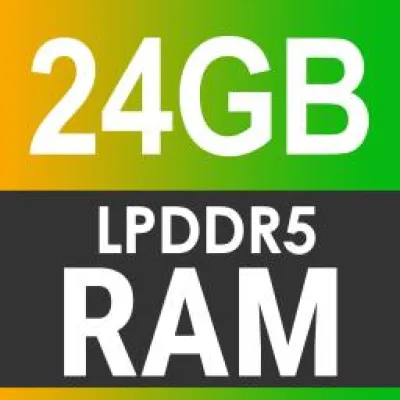 24 Go LPDDR5 RAM